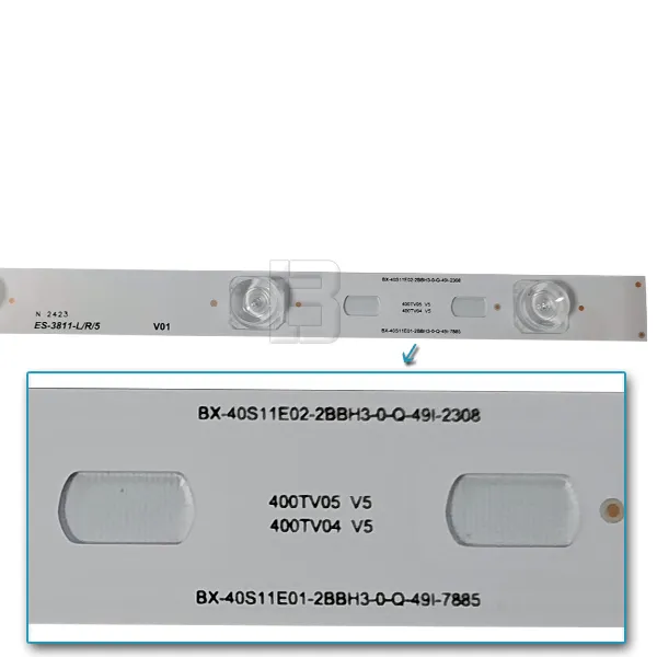 LED BAR-PANASONIC TX-40A - 400tv05-400tv04-bx-40s11e02-2bbh3-0-q-49l-2308