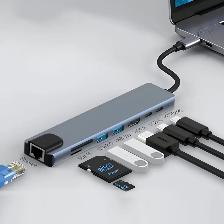 USB HUB 8u1 - usb-hub