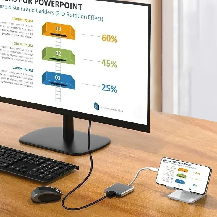 USB HUB 3u1 - usb-hub-tip-c-hdmi-razdelnik