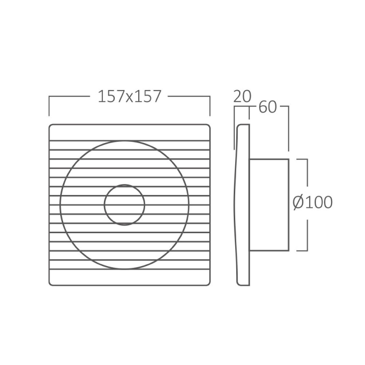 VENTILATOR IZDUVNI 220V-100mm - izduvni-ventilator