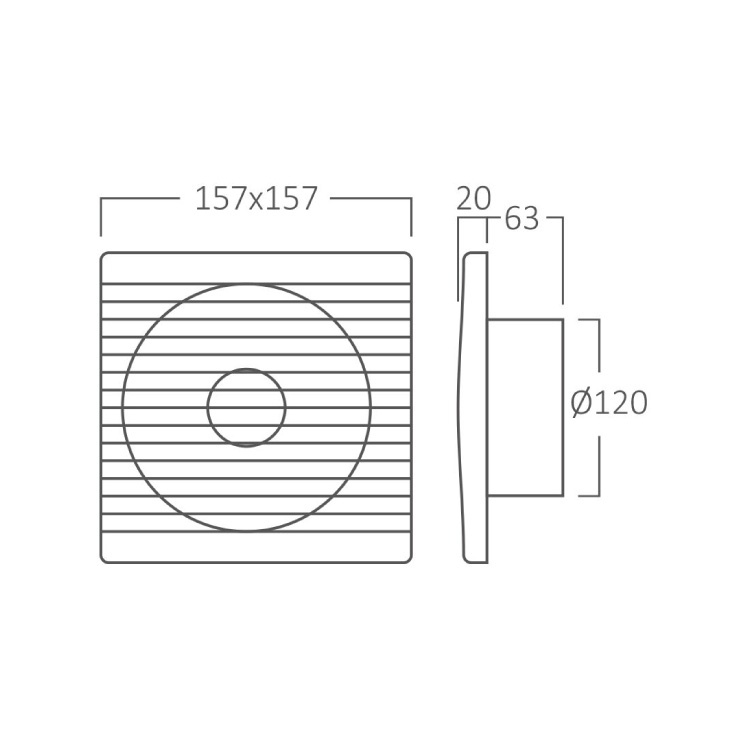 VENTILATOR IZDUVNI 220V-FI120mm - izduvni-ventilator-dimenzije