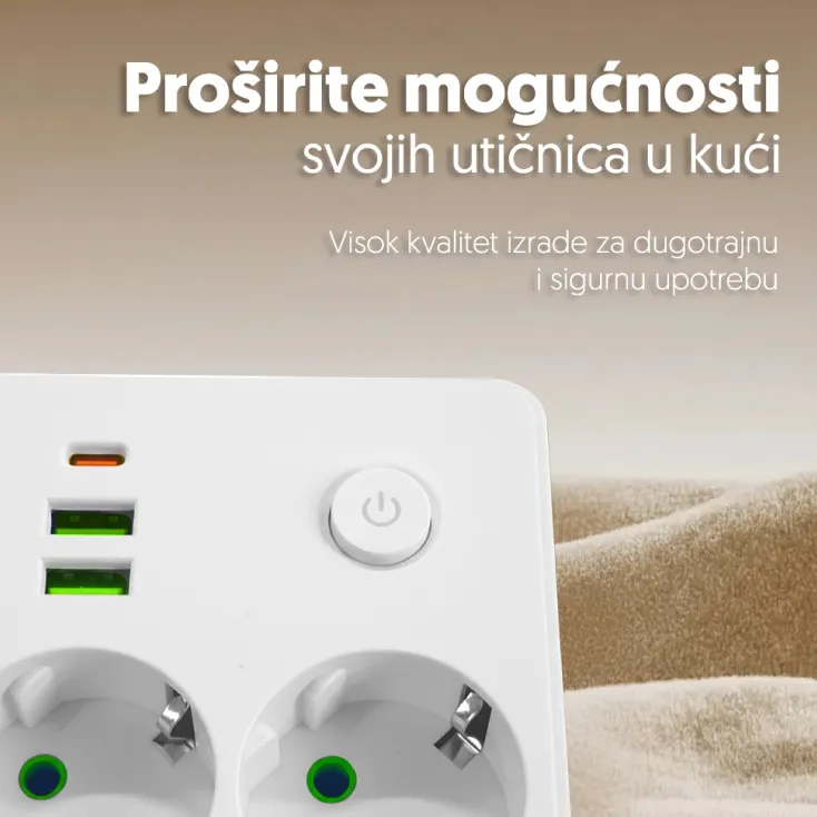 RAZDELNIK 2UTC-prekidač 2xUSB1xtip C - lopov-za-struju-sa-usb-i-prekidacem