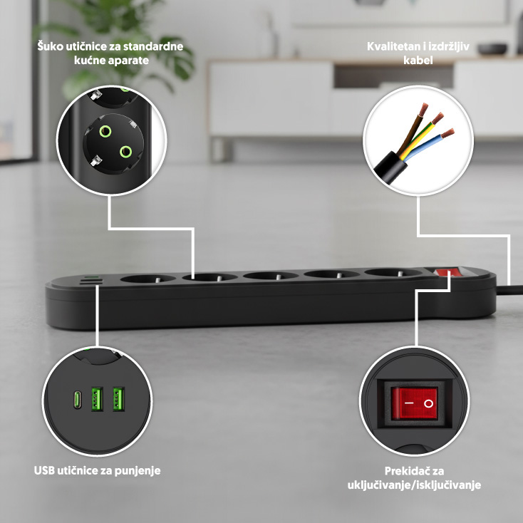 RAZVODNIK UTC2.0-2xUSB1xUSB-C - produzni-kabl-sa-usb-tip-c-uticnicom