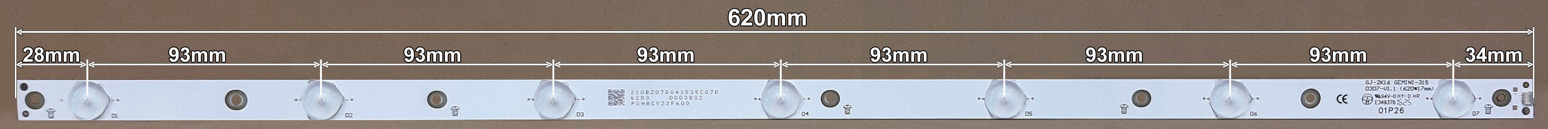 LED BAR-PHILIPS32-1 - 705TLB3207353506D