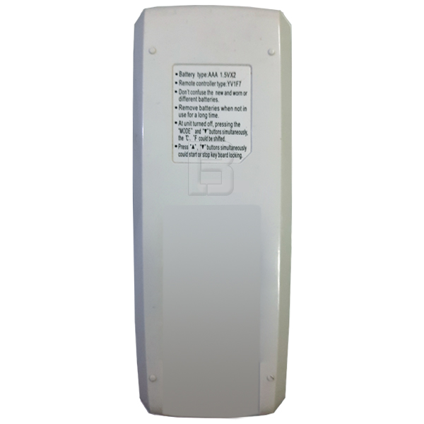 DALJINSKI KLIMA VIVAX YV1F7 - daljinski-upravljac-za-vivax-yv1f7