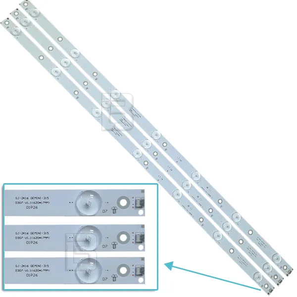 LED BAR-PHILIPS32-1 - GJ-2K16 GEMINI-315-210BZ07D043S35C07D