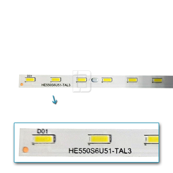 LED BAR-HISENSE55U - he550s6u51-tal3