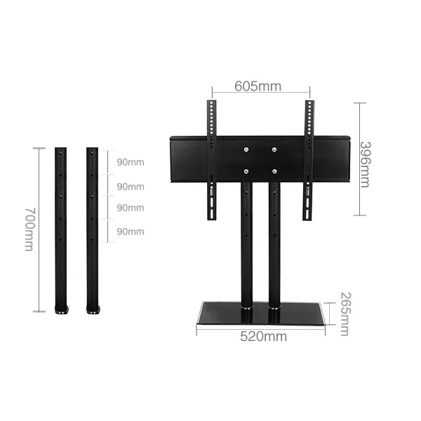 TV NOSAČ Z500L 42-80 - postolje-za-tv-dimenzije