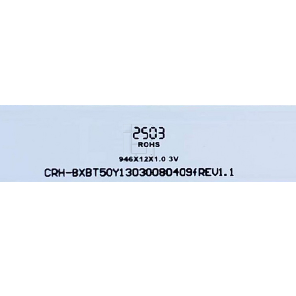 LED BAR-HISENSE50A6BG - crh-bxbt50y13030080409frev1.1