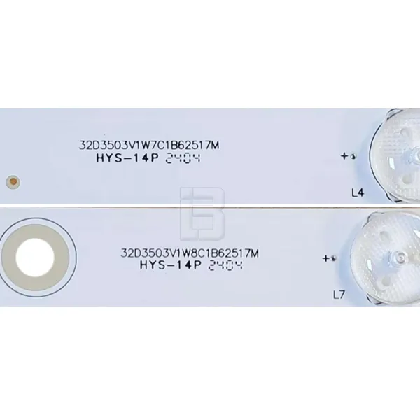 LED BAR-TCL32AB - 32d3503vw7c1b62517m-hys-14p