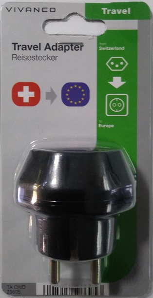 AC 220/220-Sch STRUJNI ADAPTER - 