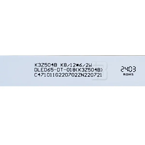 LED BAR-FOX65WOS - dled65-dt-018-k3z504b