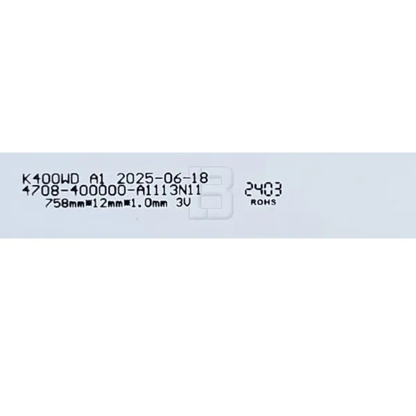 LED BAR-TESLA40-3 - k400wd-a1-4708-400000-a111-3n11