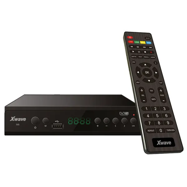 DVB-T2/M6 DVB-T2 RISIVER - set-top-box-dvb-xwave