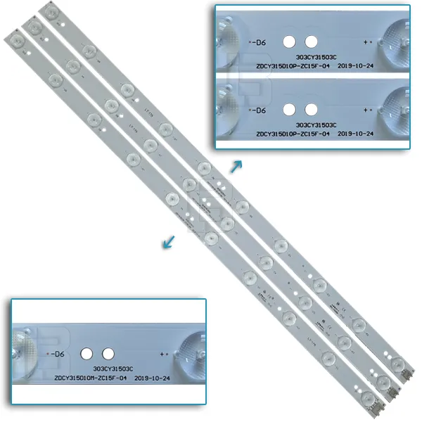 LED BAR-FOX32DC - 303CY31503C ZDCY315D10P-ZC15F-04