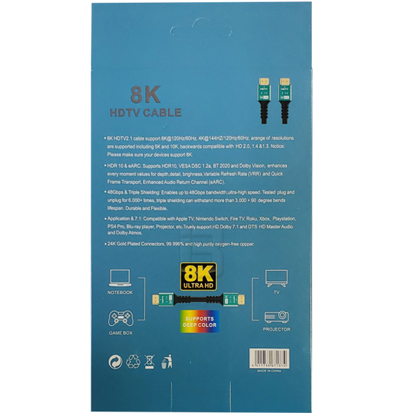 HDMI V2.1-1.8M/8K KABL - kabl-ultra-hdmi-8k