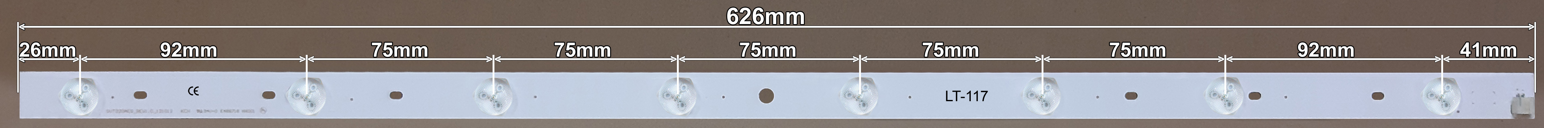 LED BAR-TOSHIBA32-1 - pozadinska led traka toshiba