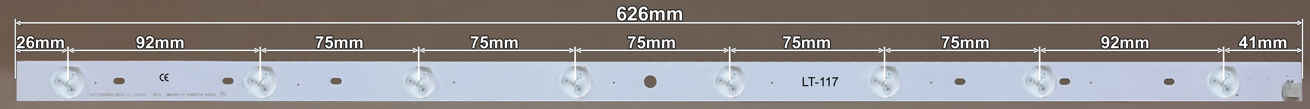 LED BAR-TOSHIBA32-1 - pozadinska led traka toshiba