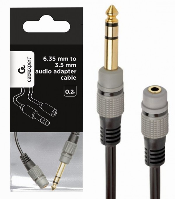ADAPTER 6.3mm-3.5mm A-63M35F-0.2M - 6.3mm-na-3.5mm-audio-adapter