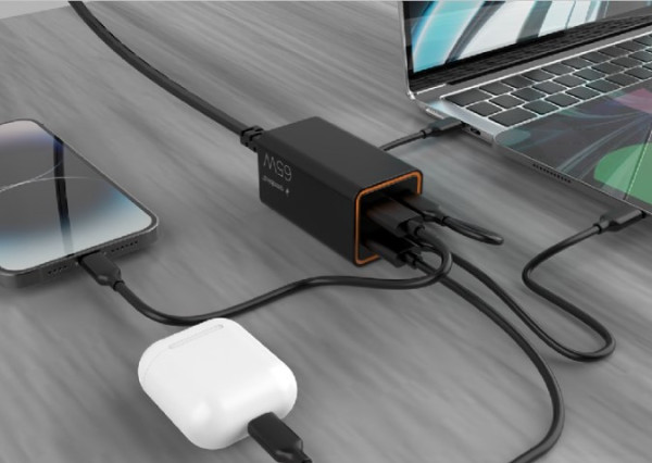 PUNJAČ KUĆNI 65W 4-port - GaN-USB-PowerDelivery-brzi-punjaci