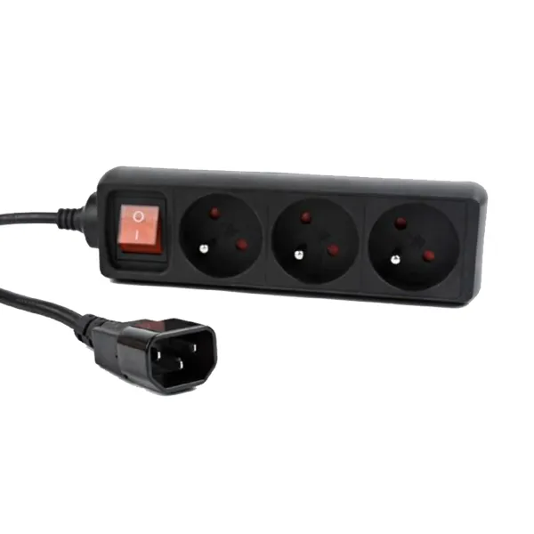 RAZVODNIK 3UTC-C14 utikač - ups-produzni-kabl