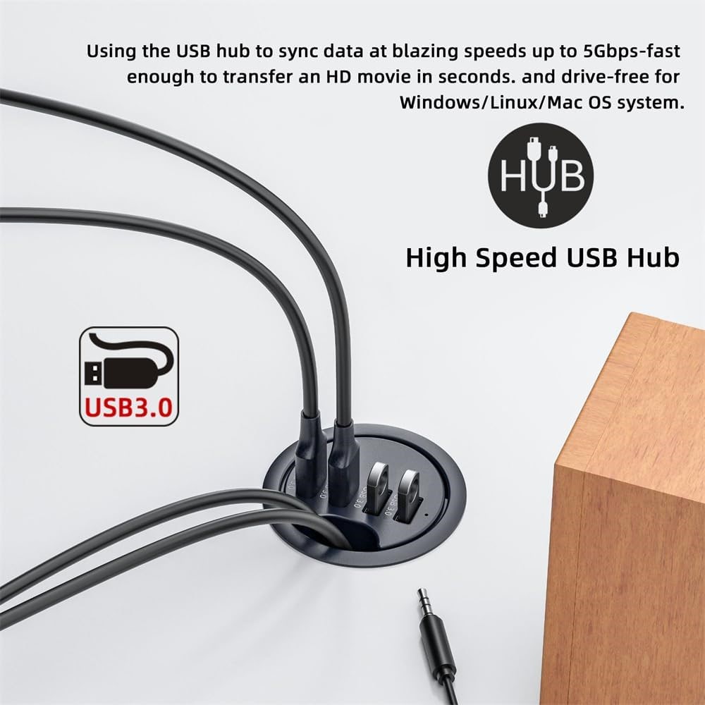 USB RAZELNIK  KT-H040 2xUSB3.0 - usb-hub-za-ugradnju-u-sto