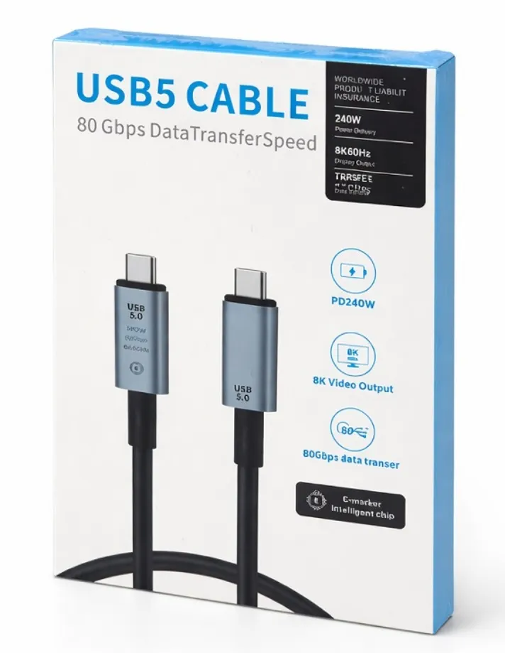 USBc-USBc USB5.0-0.5m - usb-tip-c-5.0-kabl-8k
