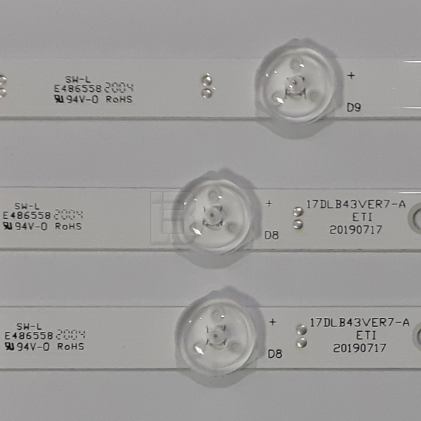LED BAR-TOSHIBA43U - 17dlb43ver7-a