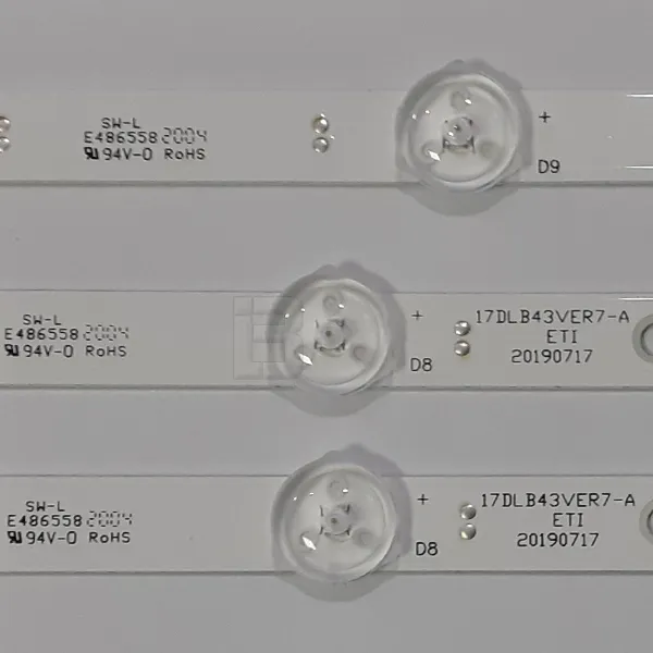 LED BAR-TOSHIBA43U - 17dlb43ver7-a