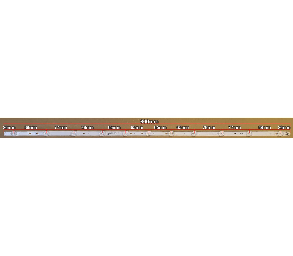 LED BAR-VOX43DSW - lt639-led-traka-za-vox-tv-800mm