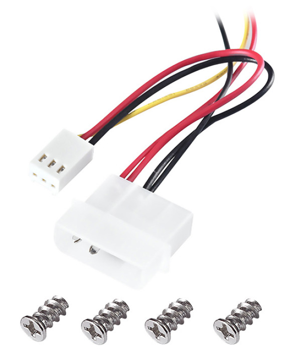 VENTILATOR 12V-120x120x25mm 3 pina - XFAN120-konektor