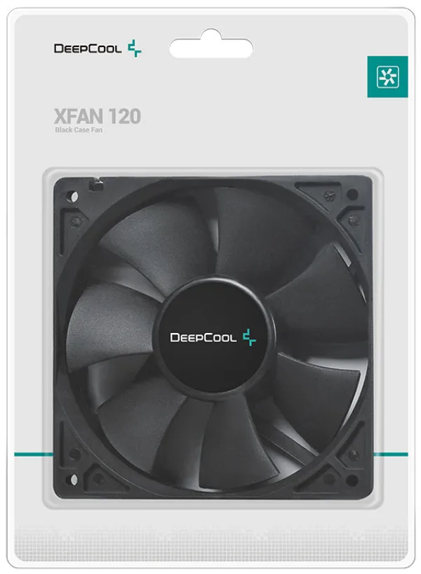 VENTILATOR 12V-120x120x25mm 3 pina - XFAN120-deep-cool
