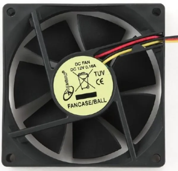 VENTILATOR 12V-80x80mm 3pina - ventilator 12v