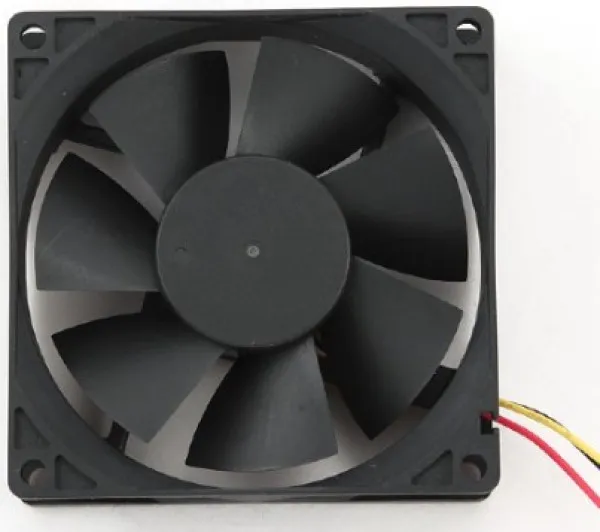 VENTILATOR 12V-80x80x25mm 3pina - FANCASE-BALL-zs