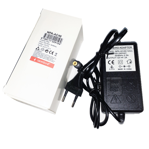 ISPRAVLJAČ 12V2A24W - ispravljac-12v-2a-npa-ac46