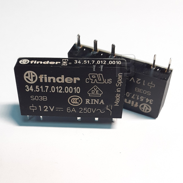 34.51.7.012 RELEJ 6A12V - relej 12v