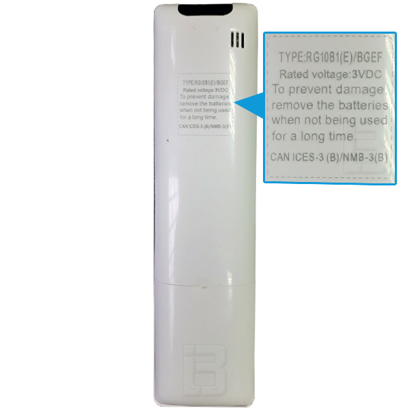 DALJINSKI KLIMA VIVAX RG10B1 - daljinski-za-klimu-vivax-rg10b1-e-bgef