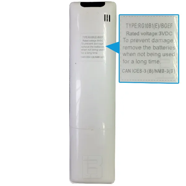 DALJINSKI KLIMA VIVAX RG10B1 - daljinski-za-klimu-vivax-rg10b1-e-bgef