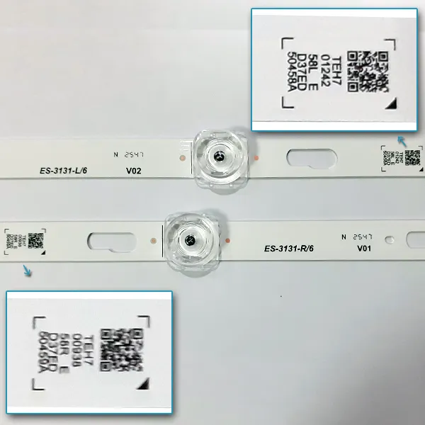 LED BAR-SAMSUNG58TU - teh701242-58led37ed-50458a