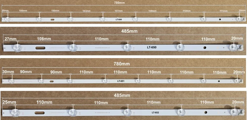 LED BAR-TOSHIBA65U - led-trake-za-toshiba-tv