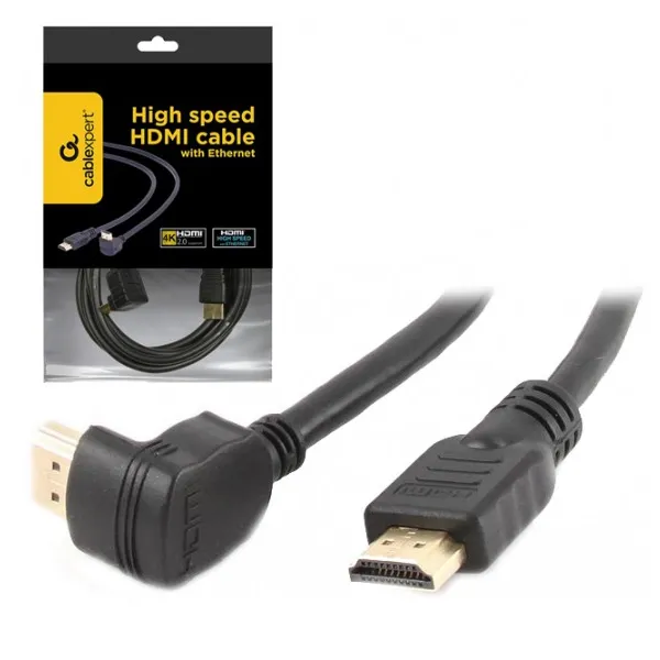 HDMI V2.0-1.8M 90c - hdmi-uglovan-kabl