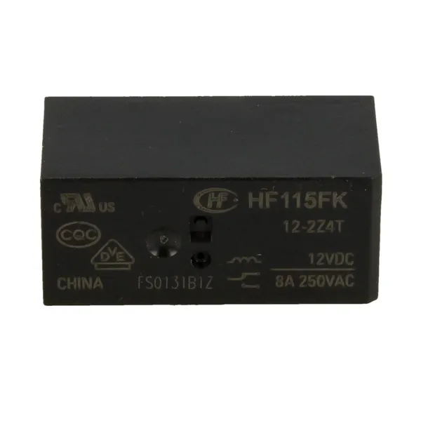 RELE 12VDC8A-HF115FK - relej-hf115fk