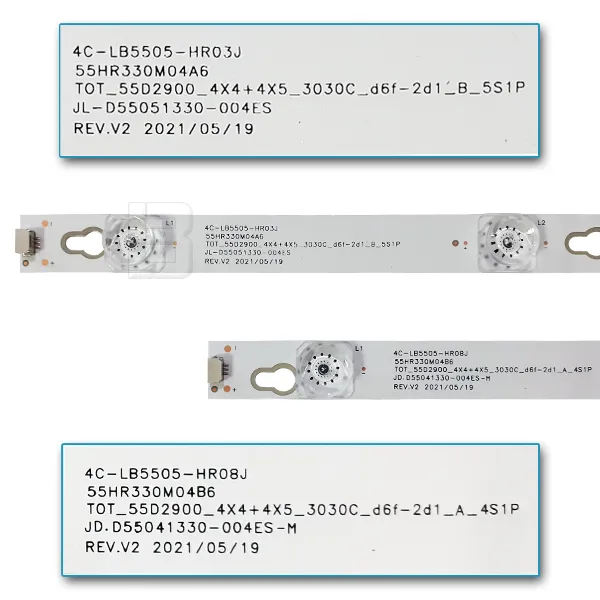 LED BAR-TCL55 - 4c-lb5505-hr03j-55hr330m04a6-jl-d55051330-004es