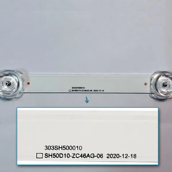 LED BAR-HISENSE50A7K - 303sh500010-sh50d10-yc46ag-06