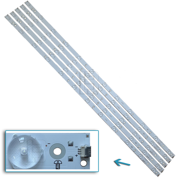 LED BAR-PHILIPS43 - 01N14 - 11800799-B0