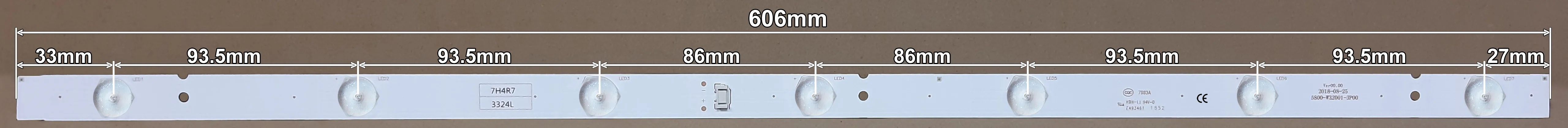LED BAR-TESLA32-1 - led trake za tesla tv