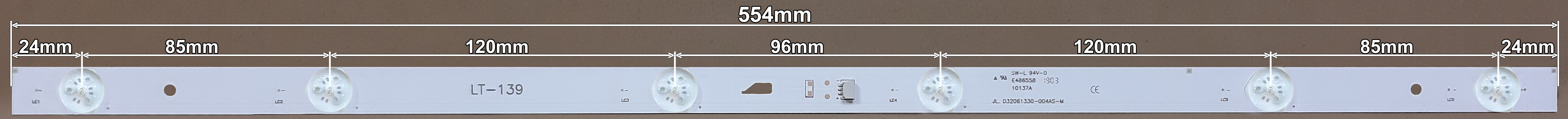 LED BAR-VIVAX321 - TCL32D05-ZC22AG-12