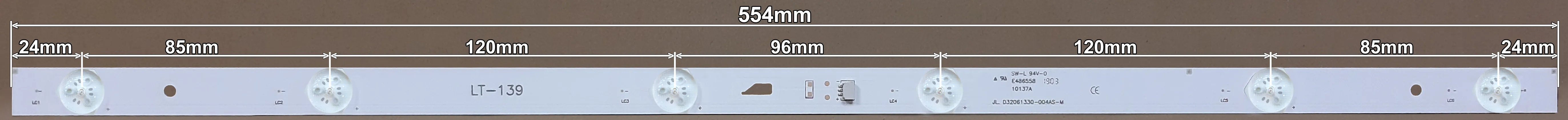 LED BAR-VIVAX321 - TCL32D05-ZC22AG-12