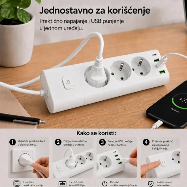 RAZVODNIK 3UTC2.0 USB-USBc BELI - produzni-kabl-sa-usb-uticnicama