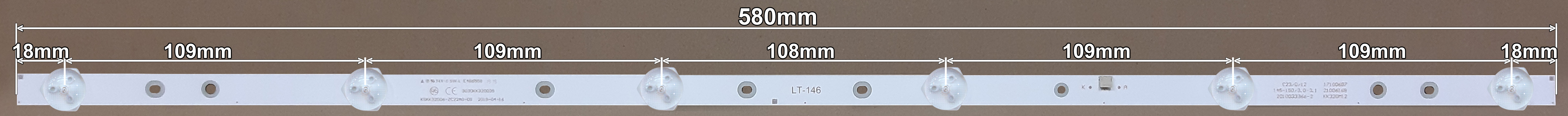 LED BAR-VOX32-1 - 303KK320039